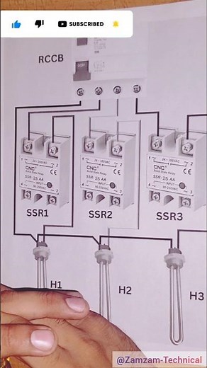 How To Wirea Solid State Relay || ssr wiring diagram