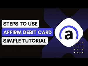 How To Use Affirm Debit Card (2024 UPDATE) !