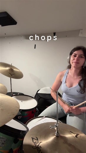 i went to the musicians in action drum clinic last weekend and was heavily inspired by all the gospel drummers 🥁♥️ #drumchops #gospelmusic #drummergirl #gospel #drums
