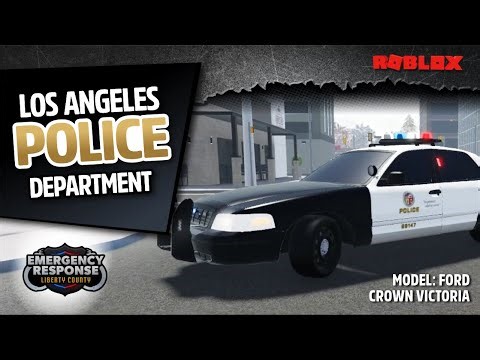 GREAT Police Car Livery! | ERLC Roblox | Los Angeles Police Department