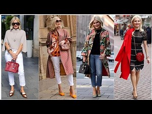 Natural Older Women Over 50 60 70 | Beautiful Looks in Classic Fashion