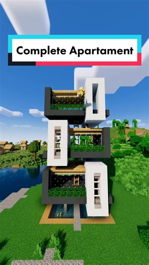 Complete Minecraft Apartment Building Tutorial