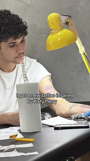 Nuevo tatuaje inspirado en Katy Perry