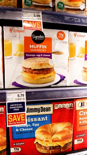 1K views | Busy mornings made easier. Market Street has quick, microwaveable breakfast options perfect for school days. Hot, hearty, and out the door in minutes. 丹 | Albertsons Market | Facebook