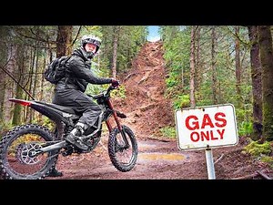 I took my Surron on Forbidden Trails...