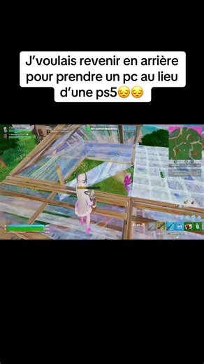 Fortnite et les regrets de la PS5