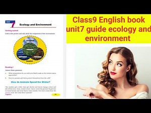 class9 english lesson7 exercise| class 9 chapter 7 exercise| class 9 ecology and environment guide