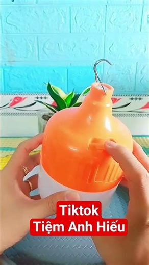 Rechargeable light bulbs, super cheap price #tiemanhhieu #tiktok