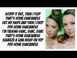 Merrell Twins - GUACAMOLE (WAP Parody Cardi B) (Lyrics)