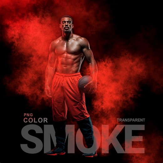 40 Color Smoke Overlays | Transparent PNG Files | Color Fog Overlays | Color Dust Smoke for Photo Editing & Creative Design | Sports Overlay - Etsy