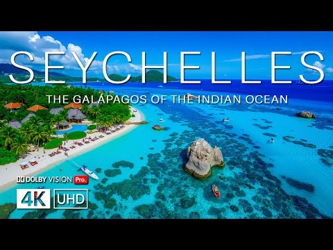 🌊 SEYCHELLES ISLAND PARADISE 4K DRONE FOOTAGE | Granite Beaches Turquoise Waters & Tropical Serenity