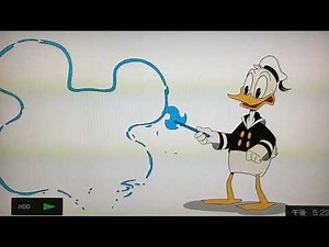 【Donald Duck】Disney channel opening