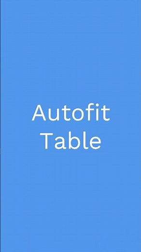 Excel - Don’t spend hours arranging your table. Use this hack!!!