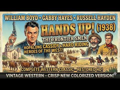 Hands Up! / The Frontiersmen (1938) - Hopalong Cassidy Western | Restored HD - FULL MOVIE