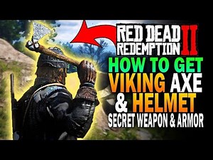 How To Get The Secret Viking Axe And Helmet! Red Dead Redemption 2 Secret Items [RDR2]