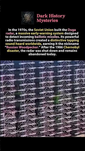 The Duga Radar: The Soviet Union’s “Russian Woodpecker” Cold War Early-Warning System