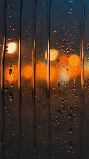 Rain ASMR on Window 🌧️