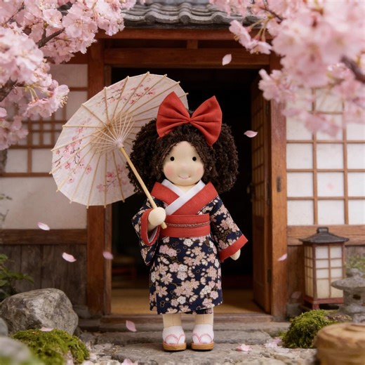 Waldorf Doll Handmade Rag Doll - Personalized Collectors Plush Doll for Kids Birthday Present With Beautiful Present Box-sophie 12" - Etsy