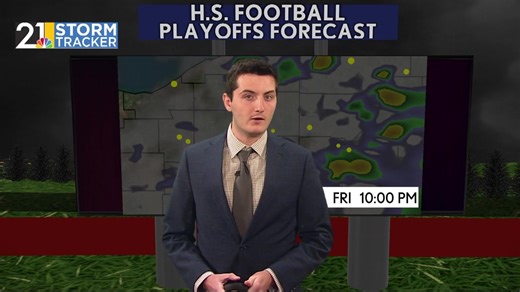 Meteorologist Gavin Sandel has your forecast for week two of the high school football playoffs. 🏈 | 21 WFMJ