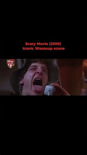 Scary Movie(2000) iconic Wassssup scene 🤣🤣🤣 #moviescenes #scarymovie #whattowatch