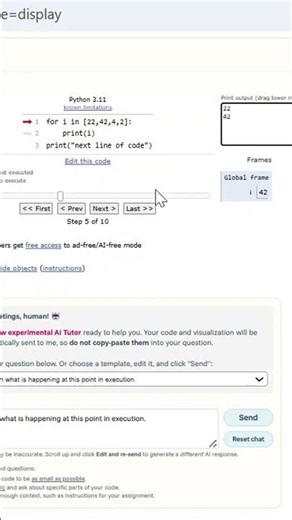 How Python For Loop Works Step by Step | Understanding Iteration | For Loop Visualization