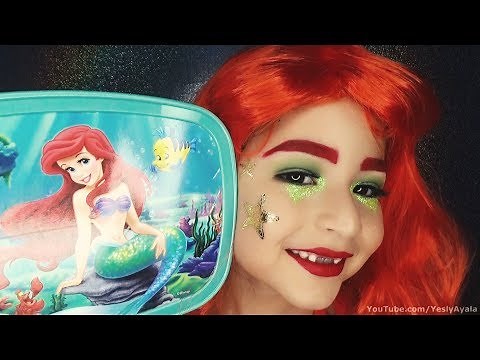 MAKE UP ARIEL LA SIRENITA | THE LITTLE MERMAID | Tutorial de Maquillaje para Niñas