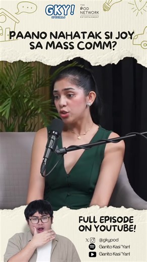 Paano nga ba nadecide ng ating jusa, Joy Barcoma na itake ang course niya na Mass Comm? Or … paano siya nahatak dito? Stream GKY x Joy Barcoma now: tinyurl.com/GKYxJoyBarcoma #GKY #ganitokasiyan #missearthphilippines #joybarcoma #collegelife