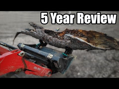 Titan 30" Clamp On Pallet Forks - Long Term Review on SubCompact Tractor