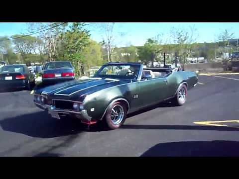 1969 Olds 442 burnout
