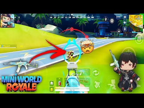NEW UMP SKIN in Mini World Royale 😱 Crazy Gameplay & Kills! @MiniWorldRoyaleOfficial