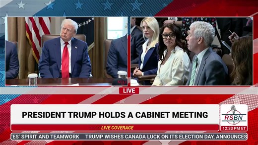 U.S. Energy Secretary Chris Wright provides update on decreasing costs for American consumers during cabinet meeting WATCH LIVE: https://www.rsbnetwork.com/video/live-president-trump-holds-a-cabinet-meeting-4-30-25/ | Right Side Broadcasting