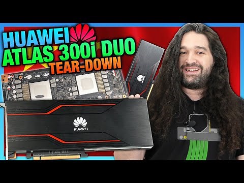 China's GPU Competition: 96GB Huawei Atlas 300I Duo Dual-GPU Tear-Down