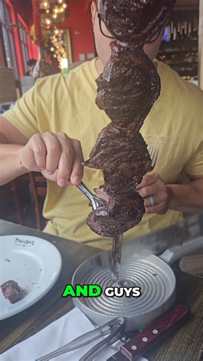 They Would Not Stop Bringing Meat at Texas de Brazil
