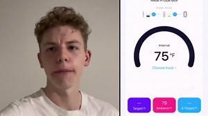 Wireless Smart Meat Thermometer with Bluetooth | Long Range | Measures Internal & Ambient Temp | for BBQ, Oven, Grill, Kitchen, Smoker, Rotisserie (DEEP Black)