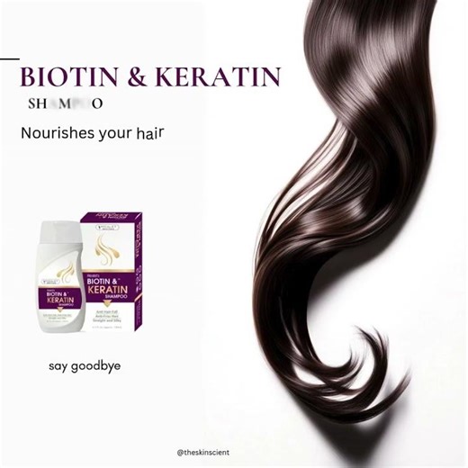 Biotin & Keratin Shampoo Benefits | Nourishing Hair Care for Strong & Shiny Hair #healetpharma
