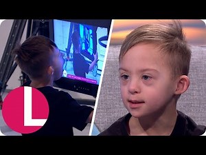 Child Model With Down's Syndrome Gives the Most Adorable Interview! | Lorraine