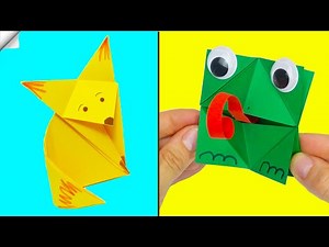 12 DIY paper toys | 12 Easy paper craft ideas