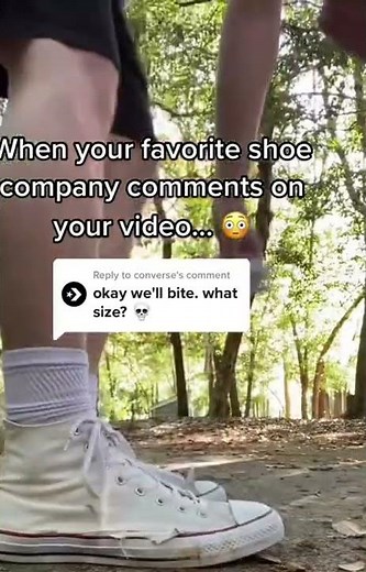 Person rips apart his Converse shoes!