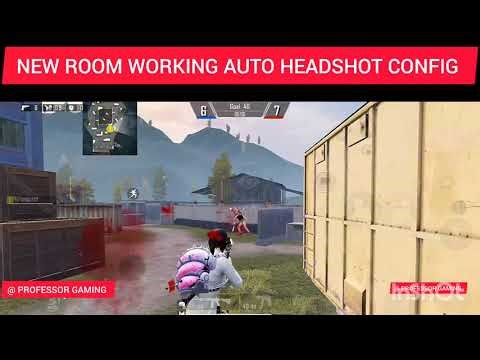 PUBG mobile 4.2 room working auto headshot config file / BGMI + PUBG 4.2 auto headshot config file