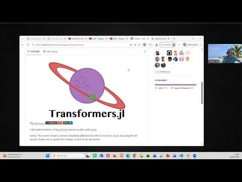 NLP – Sentence Transformers in Julia (Transformers.jl / Hugging Face)