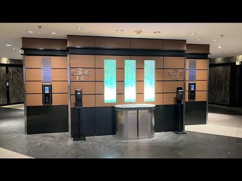 MODERNIZED! FULL TOUR: SchindlerPORT destination dispatch elevators - Marriott Marquis, New York NY