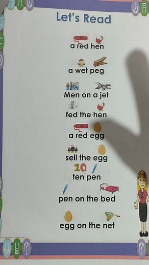 1.4K views | Practice reading for Kindergarten and grade one. #practicereading #educational #sharingiscaring #kindergarten #gradeone | Love, Melanie | Facebook