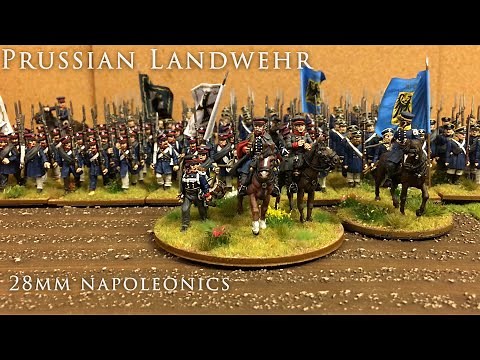 Napoleonic Prussian Landwehr Infantry (1813) - Perry Miniatures & Warlord Games