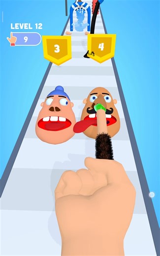 Dirty Finger 3D Game Level 12 Funny Game #shorts #mobilegame #foryou