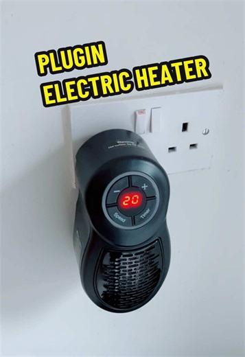 Stay Warm with a Plugin Electric Heater