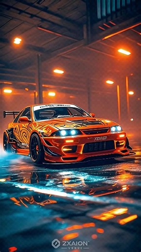 AnimTorque on Instagram: "Late night therapy sessions. 🍊💨 Nothing hits harder than an R32 screaming in an empty warehouse. The distinct roar of the RB26, the turbo flutter, and that wet concrete reflection... pure cinematic perfection. Is the Skyline R32 still the ultimate JDM legend, or has the R34 taken the crown? Let me know below. 👇 Share this with someone who needs to see this setup. 🚀 @anim_cody #R32 #SkylineGTR #JDMCulture #Godzilla #DriftCar #CarCinematics #TurboLife #NightRide #JDMG