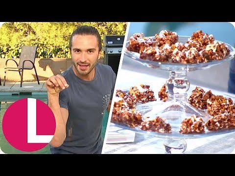 Joe Wicks' Feel Good Food - Chocolate Orange Popcorn Squares | Lorraine