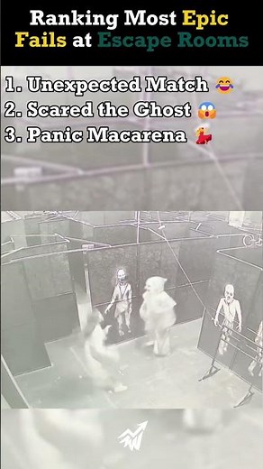 Ranking Most Epic Fails at Escape Rooms