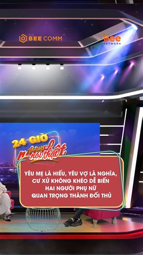 4.6K views · 59 reactions | Bên hiếu bên tình người đàn ông nên cư xử sao cho đúng? #24hnoithat #beeshows #beecomm #beeentertaiment #beenetwork | ĐỐI MẶT CẢM XÚC | Facebook