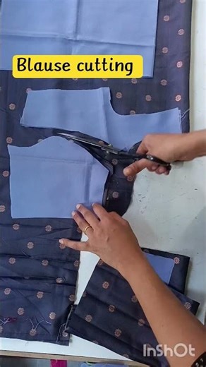blause cutting ✂️ #blausestitching #fashion #fashion